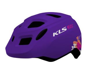 Prilba KLS ZIGZAG 022 purple S (49-53 cm)