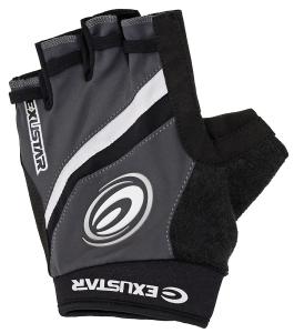 Rukavice EXUSTAR, gelov� polprstov� S