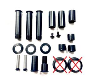 Servisn kit pre rm Thorx, Swag 27.5 HW uchyt tlmia,skrutk,os