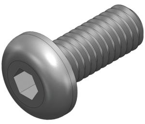 S_1183_R00 - Screw_ISO 7380_M4x10 black