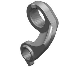 OP_437_R01 - Hanger Derailleur_ L30 - SC17x1-Forged part W_PS
