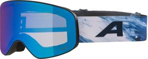 ALPINA Ly�iarske okuliare SLOPE black-blue matt Q-LITE blue