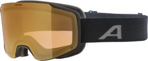ALPINA Ly�iarske okuliare TAOS black matt Q gold S2