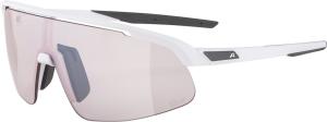 ALPINA Okuliare TURBO PRO S white matt Q-LITE pink