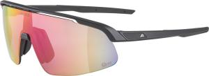 ALPINA Okuliare TURBO PRO S black-met. matt Q-LITE pink