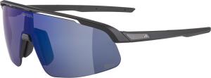 ALPINA Okuliare TURBO PRO S black matt Q-LITE blue