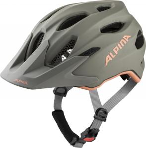 ALPINA Cyklistick prilba Carapax JR Flash moon-grey-peach mat