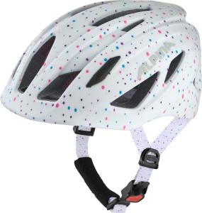 ALPINA Cyklistick prilba PICO FLASH white polka dots gloss