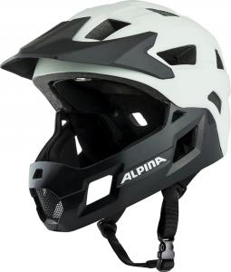 ALPINA Cyklistick prilba RUPI junior, bielo-ierna