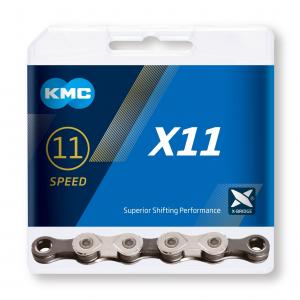 Reťaz KMC X11 Silver/Gray, 11 Speed 118čl.