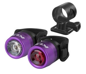 Osvetlenie set nabíjateľný KLS IO USB purple