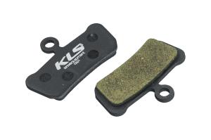 Brzdové platničky KLS D-17, organické (pár) AVID XO, Trail
