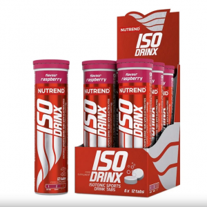 Nutrend ISODRINX TABS - malina, 12 tabliet