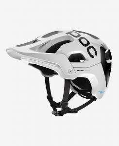 Prilba POC 10511 Tectal Race SPIN Hydrogen White/Uranium Black M-L (55-58cm)