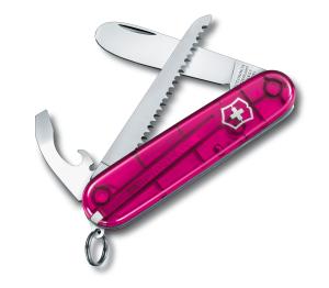 N vreckov Victorinox MY FIRST 0.2373.T5 ruov transparentn