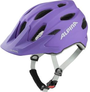 ALPINA Cyklistick prilba Carapax JR Flash purple matt