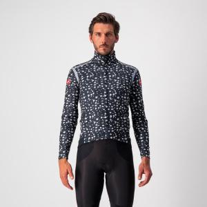 Pnska bunda Castelli 21546 PERFETTO RoS Limited edition 414 tm.modr/kvety -XXL