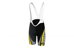 Cyklonohavice KELLYS PRO Team krtke s vlokou grey-yellow - S