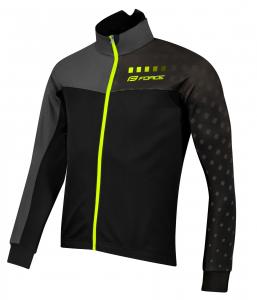 Zimn bunda FORCE X110 ierno-edo-fluo XXL
