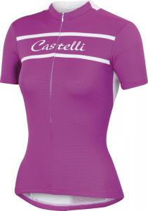 Dmsky dres Castelli PROMESSA magenta M