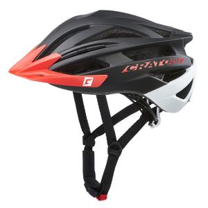 Prilba CRATONI AGRAVIC - black-red matt 2020, L-XL (58-62cm)