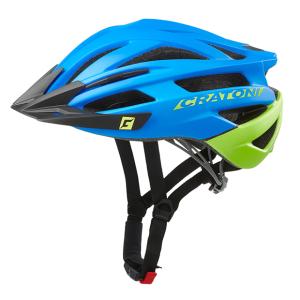 Prilba CRATONI AGRAVIC - blue-lime matt 2020, S-M (54-58cm)