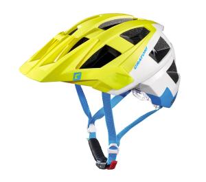 Prilba CRATONI AllSet lime-white-blue matt 2020, M-L (58-61cm)