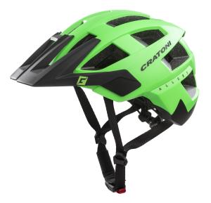 Prilba CRATONI ALLSET | neongreen-black matt 2020, S-M / 54-58cm