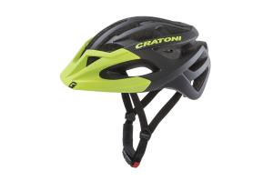 CRATONI Prilba CRATONI C-Hawk Black/Green Rubber - M/L (56-59cm) 2020 M/L (56-59cm)