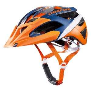 Prilba CRATONI C-Hawk Orange/Blue/White Rubber - S/M (53-56cm) 2020