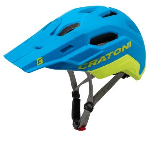 Prilba CRATONI C-MANIAC 2.0 TRAIL - blue-lime matt 2020, M-L (54-58cm)