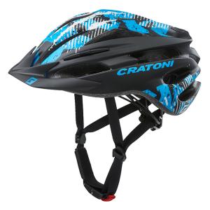 Prilba CRATONI PACER - black-blue matt 2020, XS-M (49-55cm)