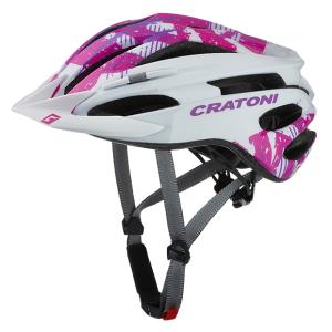 CRATONI Detsk� prilba CRATONI Pacer White/Pink Glossy - XS/S (50-55cm) 2021 XS/S (50-55cm)