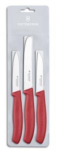 Sada noov Victorinox SwissClassic Sprava noov 3-dielna erven