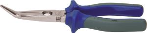 CYCLUS CYCLUS TOOLS long nose pliers, bent, 200 mm, multicomponent grips