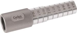 CYCLUS CYCLUS TOOLS test bar to measure the diameter of a crown race