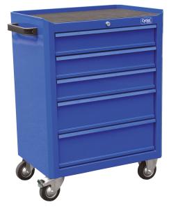 CYCLUS CYCLUS TOOLS tool trolley with 5 drawers | powder coated blue | size: H 820/W615/D4