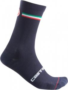 Cyklistické ponožky, Castelli 20119 ITALIA 20, 041 – tmavá infinity modrá, XXL