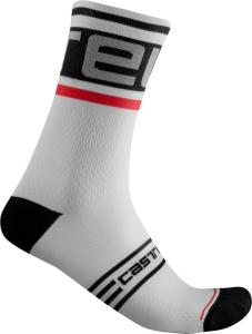 cyklistické ponožky Castelli 21028 PROLOGO 15 101 čierna biela LX