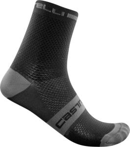 cyklistické ponožky Castelli 21030 SUPERLEGGERA T 12 010 čierna XXL