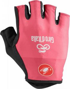 Cyklistické rukavice Castelli 10209 #GIRO 025 Giro ružová -XL