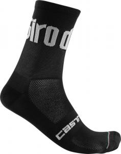 Castelli 10304 #GIRO 13 ponožky 010 - čierna -LX