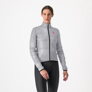 Castelli 24539 SQUALL SHELL W 870 strieborn -S