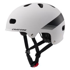 Detsk� Prilba CRATONI C-Mate JR. White/Black Matt - S/M (54-58cm) 2024