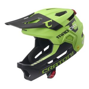 Detsk� Prilba CRATONI MadCat MIPS Lime/Black Matt - S/M (49-56cm) 2025