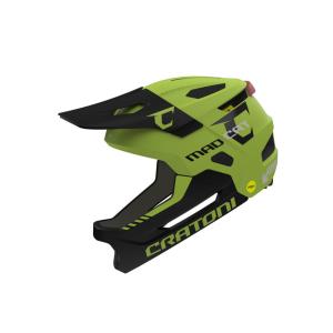 Detsk Prilba CRATONI MadCat MIPS Lime/Black Matt - S/M (49-56cm) 2025