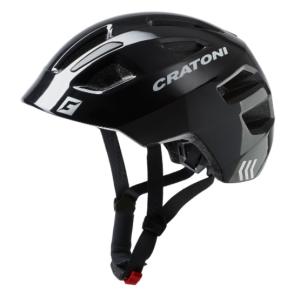 Detsk prilba CRATONI Maxster Black Glossy - XS/S (46-51cm) 2021
