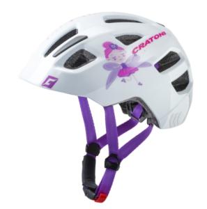 Detsk prilba CRATONI MAXSTER - fay white glossy 2020, S-M (51-56cm)