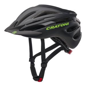 Detsk Prilba CRATONI Pacer JR. Black/Lime Matt - S/M (54-58cm) 2024