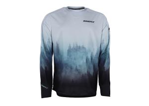 Dres dlh� ruk�v GHOST WALDsassen by MALOJA Black/Ice Blue - XXL